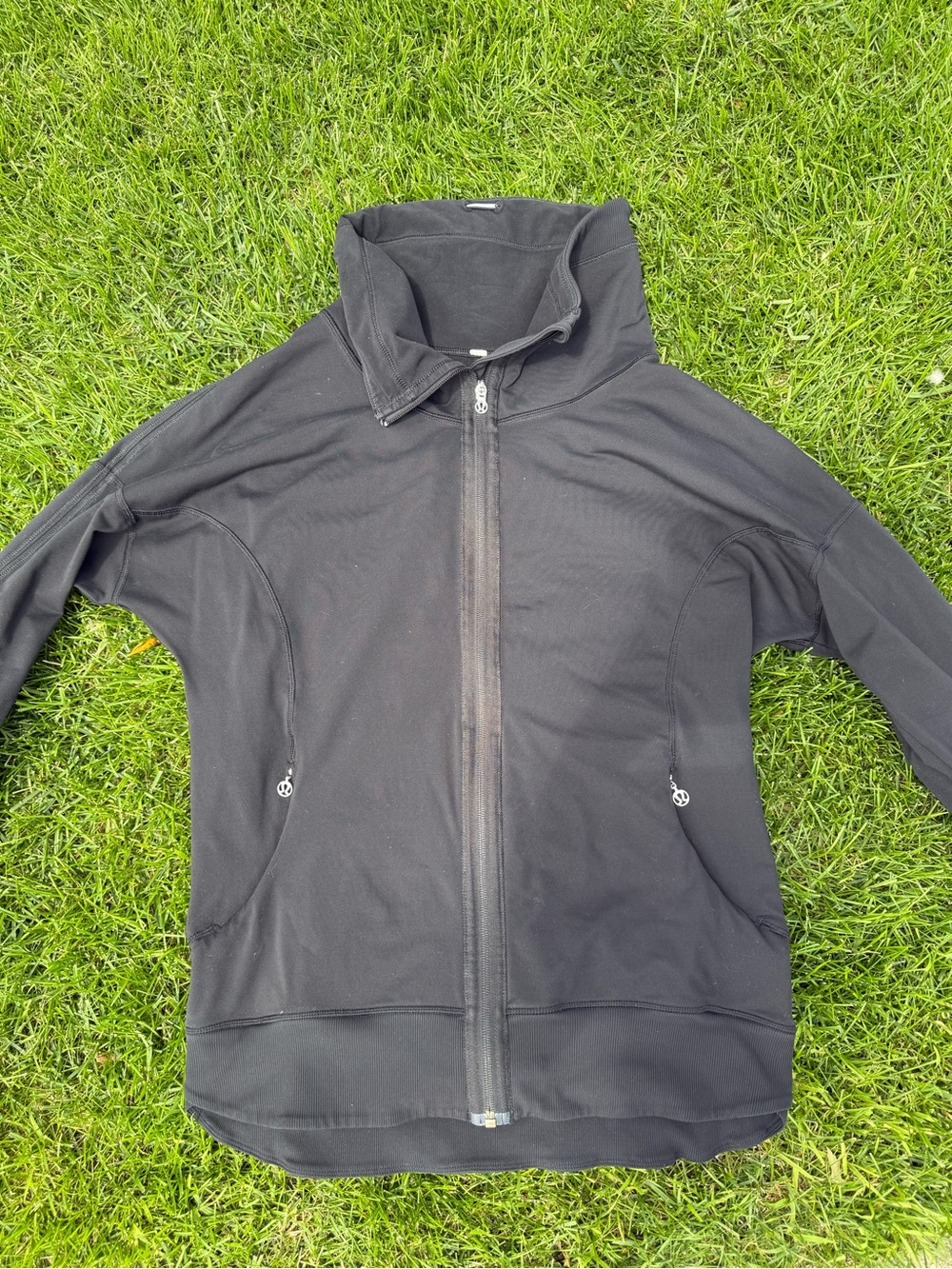 lululemon athletica Black Full-Zip Active Jacket